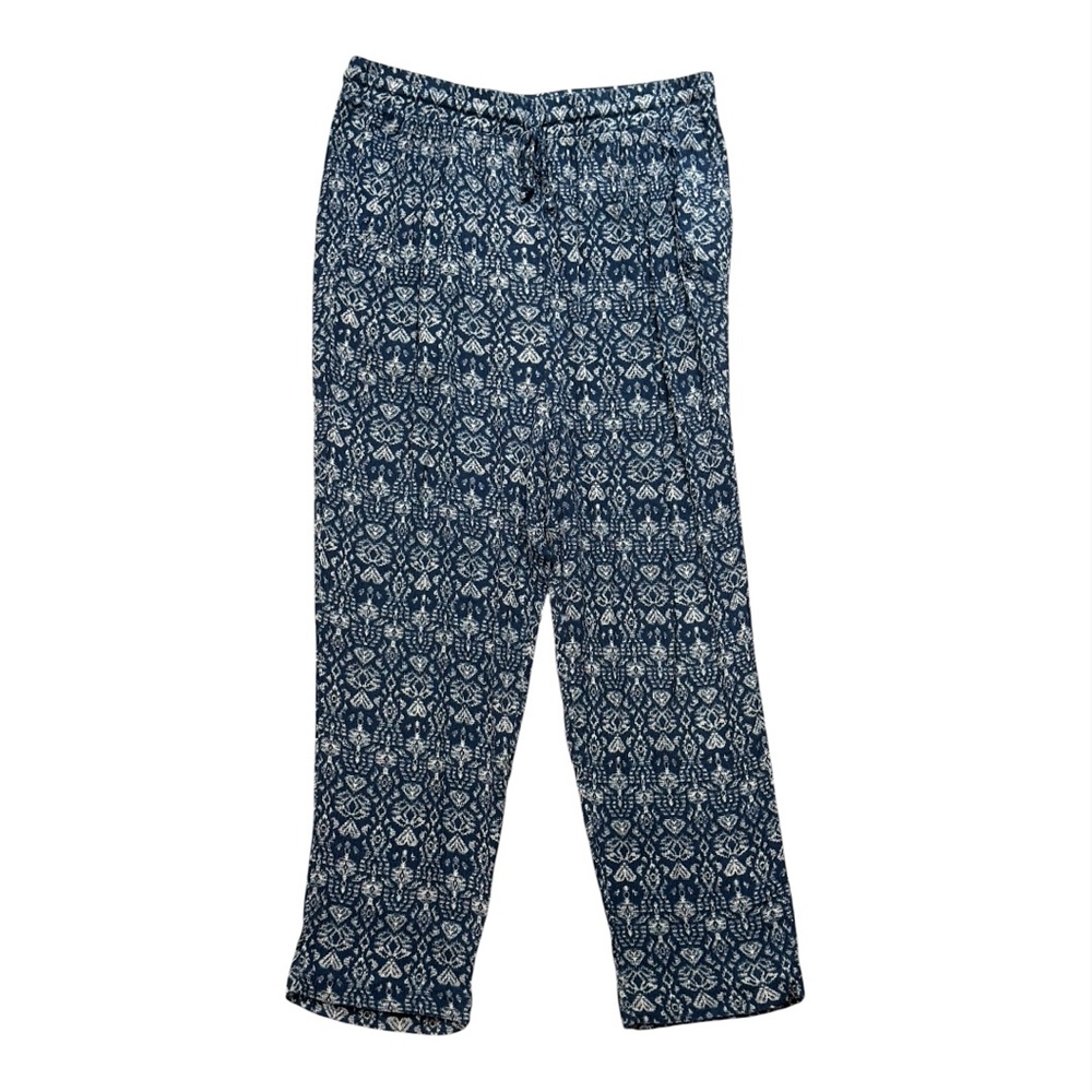 Anthropologie Palolem Ikat High-Rise Pull-On Pants size M